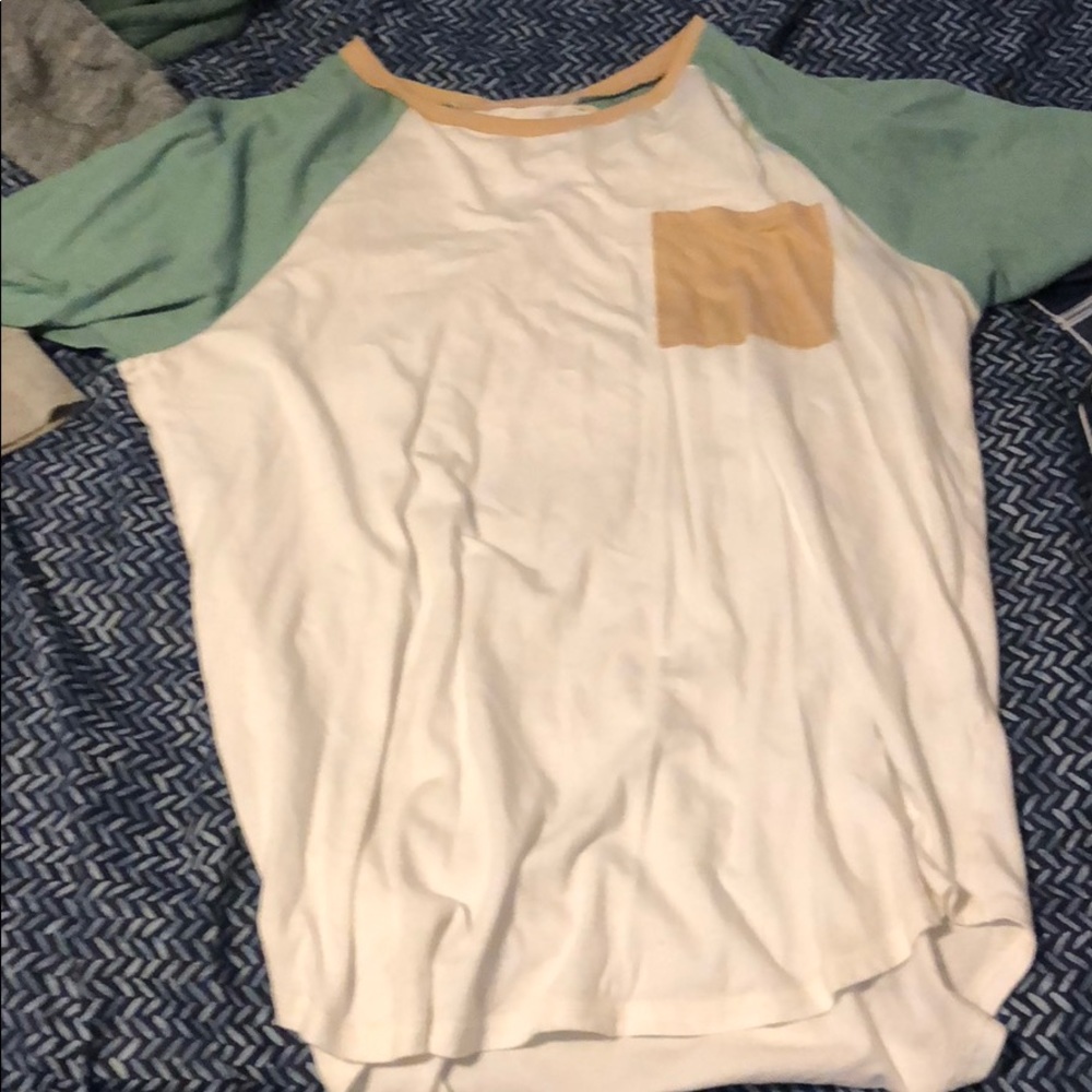 Short sleeve baseball t shirt